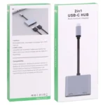 2 in 1 USB-C / Type-C to 2 x HDTV Ports HUB Adapter - Image 3