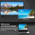 2 in 1 USB-C / Type-C to 2 x HDTV Ports HUB Adapter - Image 6