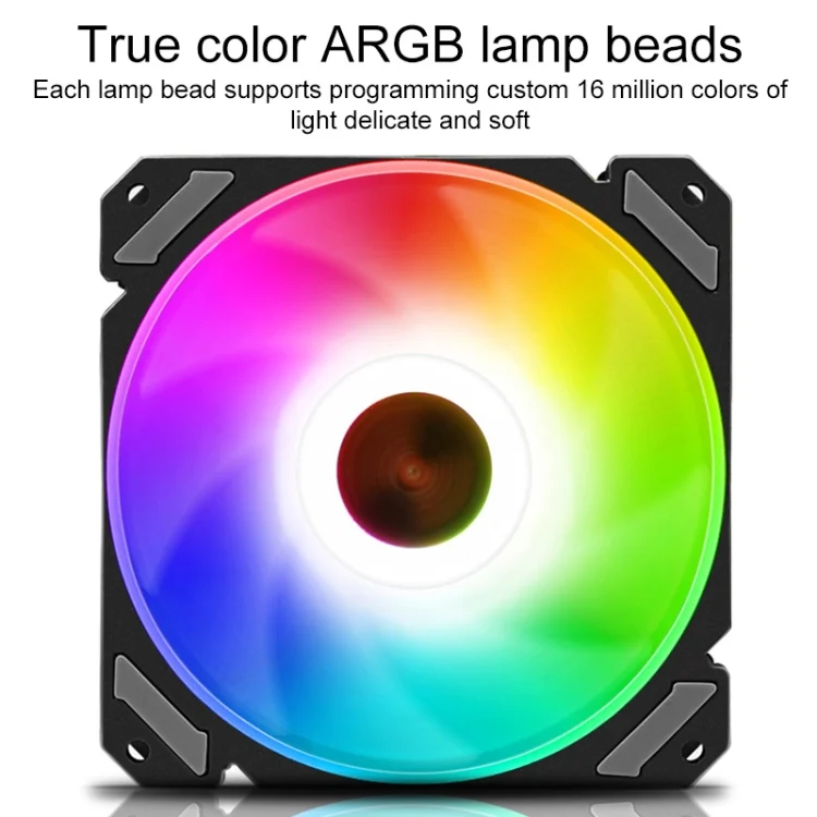 PC6975B_3.webp COOLMOON 12 Single Color RGB Light Remote Control Radiator Computer Case Cooler - Image 4