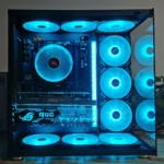 COOLMOON 12 Single Color RGB Light Remote Control Radiator Computer Case Cooler - Image 8