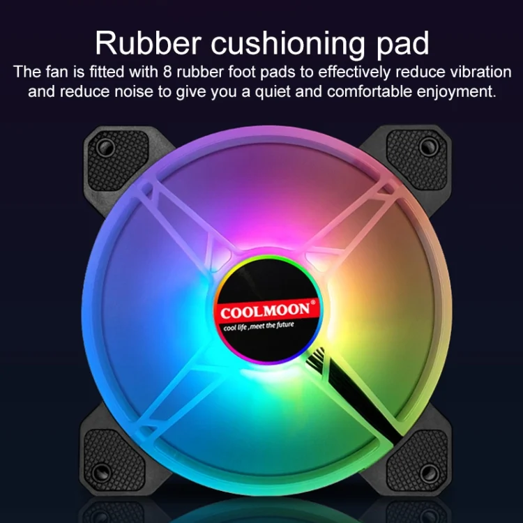 PC6977B_2.webp COOLMOON CM-JD1 Jade Ring RGB Case Cooler - Image 3