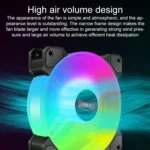 COOLMOON CM-JD1 Jade Ring RGB Case Cooler - Image 4