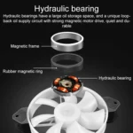 COOLMOON CM-JD1 Jade Ring RGB Case Cooler - Image 6