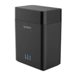 ORICO DS200C3 3.5 inch 2 Bay Magnetic-type USB-C / Type-C Hard Drive Enclosure with Blue LED Indicator - Image 2