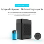 ORICO DS200C3 3.5 inch 2 Bay Magnetic-type USB-C / Type-C Hard Drive Enclosure with Blue LED Indicator - Image 9