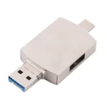 8 In 1 Type-C / USB-C + 8 Pin + Dual USB + SD + TF + Micro Card + OTG Multi-function Adapter - Image 5