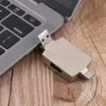 8 In 1 Type-C / USB-C + 8 Pin + Dual USB + SD + TF + Micro Card + OTG Multi-function Adapter - Image 7