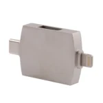 4 In 1 Type-C / USB-C + 8 Pin + Dual USB Multi-function Adapter with Dual OTG Function - Image 6