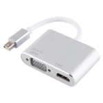 2 in 1 4Kx2K Mini DisplayPort to VGA & HDMI Adapter - Image 2