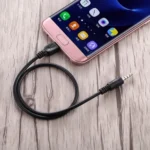 3.5mm Male to Micro USB Male Audio AUX Cable, Length: about 40cm - Image 5