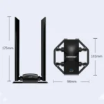 COMFAST CF-975AX 5400Mbps USB3.0 WiFi6 Dual Frequency Free Drive Network Card - Image 2