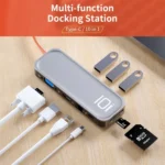 ROCK TR01 10 In 1 Type-C / USB-C to HDMI + VGA Multifunctional Extension HUB Adapter - Image 2