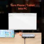 ROCK TR03 8 In 1 Type-C / USB-C to HDMI Multifunctional Extension HUB Adapter - Image 5