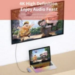 ROCK TR03 8 In 1 Type-C / USB-C to HDMI Multifunctional Extension HUB Adapter - Image 7