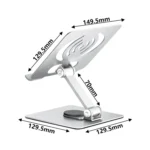 L-13 Aluminum Alloy Foldable Rotating Laptop/Tablet Stand - Image 2