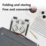 L-13 Aluminum Alloy Foldable Rotating Laptop/Tablet Stand - Image 7