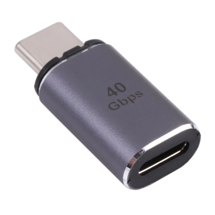 PC7525.webp 40Gbps USB-C / Type-C Male to USB-C / Type-C Magnetic Head Female Adapter - Image 1