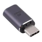40Gbps USB-C / Type-C Male to USB-C / Type-C Magnetic Head Female Adapter - Image 2