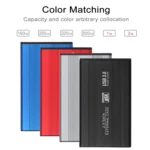 Richwell SATA R2-SATA-500GB 500GB 2.5 inch USB3.0 Super Speed Interface Mobile Hard Disk Drive - Image 2