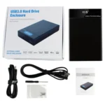 Universal SATA 2.5 / 3.5 inch USB3.0 Interface External Solid State Drive Enclosure for Laptops / Desktop Computers, The Maximum Support Capacity: 10TB - Image 4