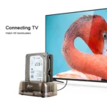 2.5 / 3.5 inch USB3.0 Dual SATA HDD Enclosure with HUB & OTB Function, The Maximum Support Capacity: 16TB - Image 8