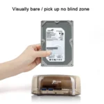 2.5 / 3.5 inch USB3.0 Dual SATA HDD Enclosure with HUB & OTB Function, The Maximum Support Capacity: 16TB - Image 10