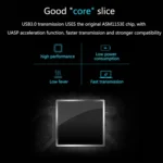 UNITEK SATA 2.5 inch USB 3.0 Interface HDD Enclosure, Length: 30cm - Image 9