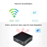 Fanless Mini Industrial Control PC with 4 USB Ports & RS-232 COM Port, 8GB RAM, Intel Celeron N2920 2.0GHz Quard Core, Support Bluetooth 4.0 & 2.4G / 5.0G Dual-band WiFi - Image 6