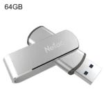 Netac U388 64GB USB 3.0 Twister Secure Encryption Flash Disk
