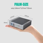 K660S Windows and Linux System Mini PC without Memory & SSD & WiFi, Intel Celeron Processor N2840 Quad-Core 1.83- 2.25GHz - Image 4