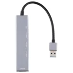 3019 4 x USB 3.0 to USB 3.0 Aluminum Alloy HUB Adapter with LED Indicator - Image 4