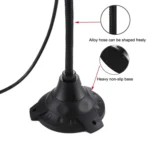 4.0 Mega Pixels USB 2.0 Driverless Desktop Laptop Camera / Webcam with Mic - Image 4