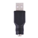 USB Male to 5.5 x 2.1mm Female Plug Adapter Connector - Image 4