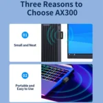 COMFAST CF-940AX 300Mbps 2.4GHz WiFi6 Mini USB Network Adapter - Image 6