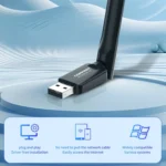 COMFAST CF-WU818N V2 150Mbps 2.4GHz WiFi Mini USB Network Adapter - Image 4