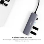 Lenovo U04 4 In 1 USB 3.0 Multi-port Converter Splitter Hub - Image 5