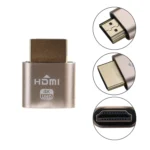 VGA Virtual Display Adapter HDMI 1.4 DDC EDID Dummy Plug Headless Display Emulator - Image 4