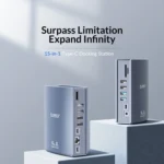 ORICO CDH-15N-GY-BP 15 in 1 Type-C HUB Docking Station - Image 4
