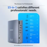 ORICO CDH-15N-GY-BP 15 in 1 Type-C HUB Docking Station - Image 7