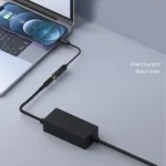 USB-C / Type-C Male to 7.9x0.9mm Female Nylon Braided Adapter Cable - Image 4