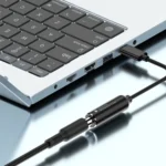USB-C / Type-C Male to 7.9x0.9mm Female Nylon Braided Adapter Cable - Image 5