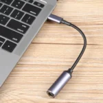 USB-C / Type-C Male to 7.4x0.6mm Female Nylon Braided Adapter Cable - Image 6