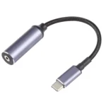 USB-C / Type-C Male to 2.5x0.7mm Female Nylon Braided Adapter Cable