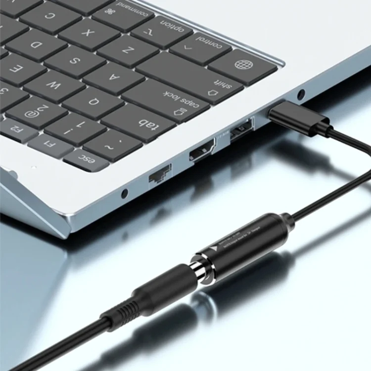 PC8547_4.webp USB-C / Type-C Male to 2.5x0.7mm Female Nylon Braided Adapter Cable - Image 5