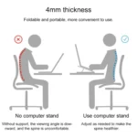 General-purpose Increased Heat Dissipation For Laptops Holder, Style: with Mobile Phone Holder with Rotation - Image 6