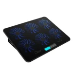 ICE COOREL Notebook Computer Base Speed Control Silent Six-fan Cooling Holder Cooling Rack, Style: Flagship - Image 2