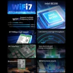 COMFAST CF-BE200-M WiFi7 BT5.4 Tri-Band Wireless Network Adapter M.2 Network WiFi Module - Image 6