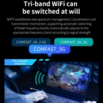 COMFAST CF-BE200-M WiFi7 BT5.4 Tri-Band Wireless Network Adapter M.2 Network WiFi Module - Image 10