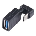 USB-C / Type-C Male to USB 3.0 Female U-shaped Elbow OTG Adapter - Image 2