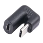U-shaped USB-C / Type-C Male to Micro USB Female Adapter - Image 2